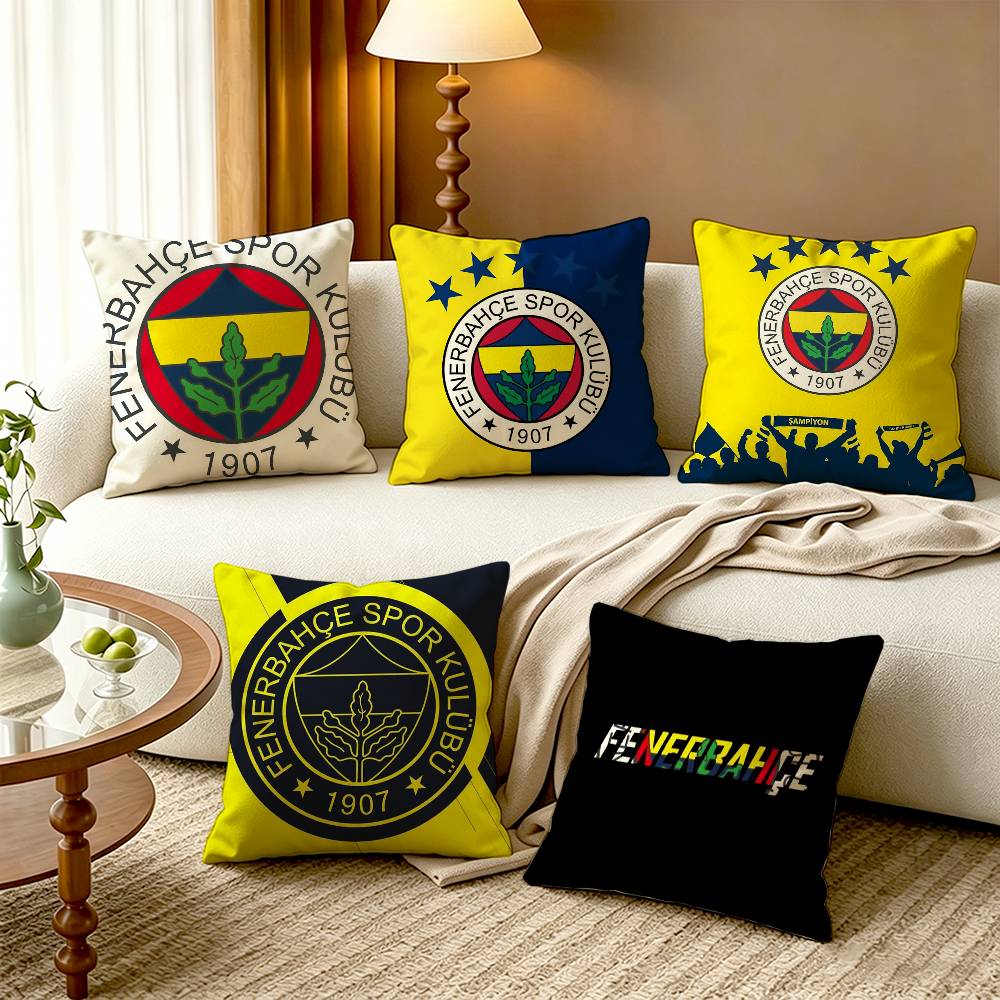 Home Textiles Turkey - T-Turkey F-Fenerbahce FC 코튼 린넨 사각