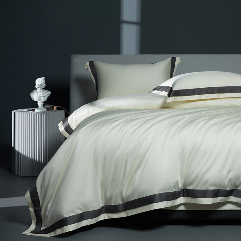 Bed Sheet Microfiber - 프리미엄 1400TC 이집트산 코튼 부드러운 침구
