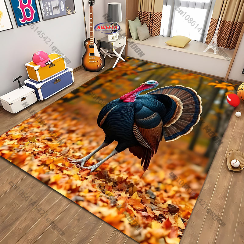 Home Textiles Turkey - 활기 넘치는 터키 러그, 화려한 추수감사절