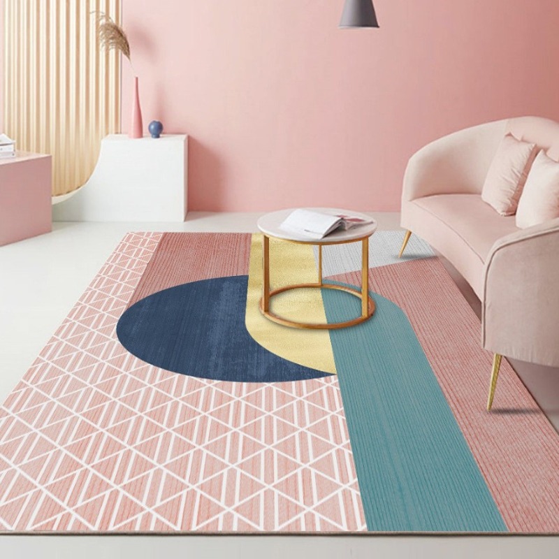 Home Textiles Plaid - 비카마 그리드 컬러 카펫, 거실 소파,
