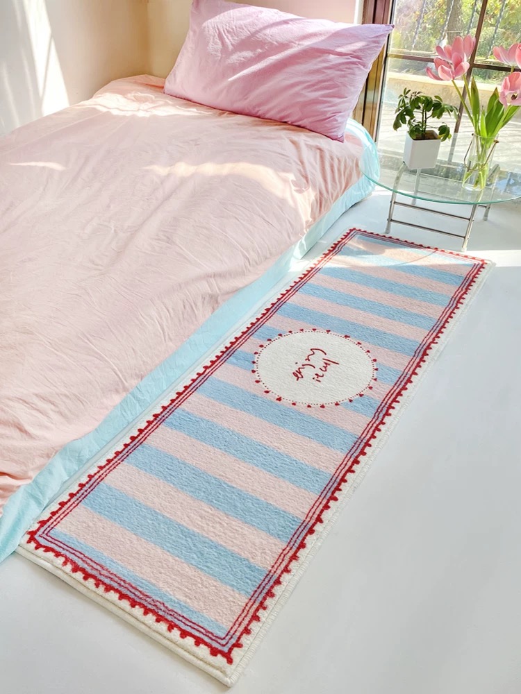 Home Textiles Plaid - VIKAMA Ins 스타일 캐시미어 롱 스트립