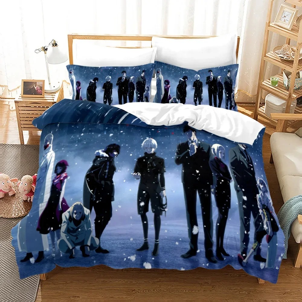 Bed Sheet Microfiber - 도쿄 구울 카네키 켄 이불 커버