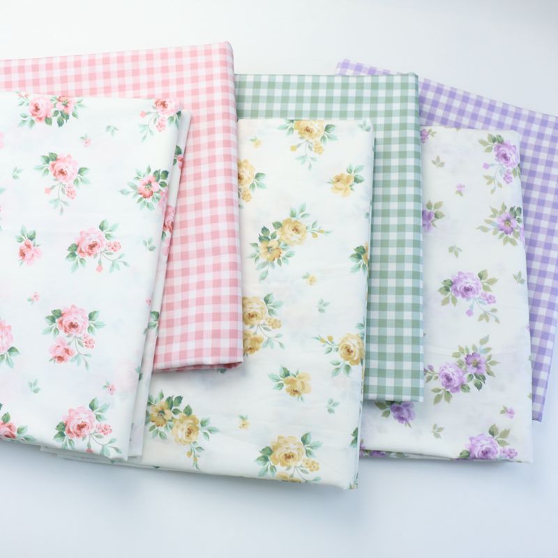 Home Textiles Plaid - 235x50cm 목가적 인 핑크 퍼플 로즈