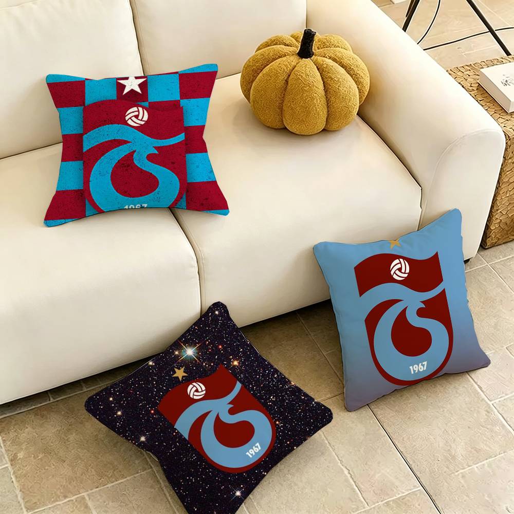 Home Textiles Turkey - 터키 T-Trabzonspor 로고 베개 케이스 정사각형