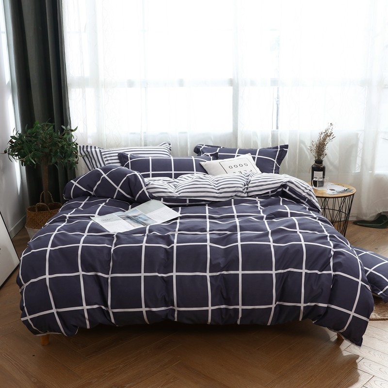 더블 침대 플래드 퀼트 커버 마이크로파이버 미니멀 퀸  - Bed Sheet Microfiber 리뷰 및 가격