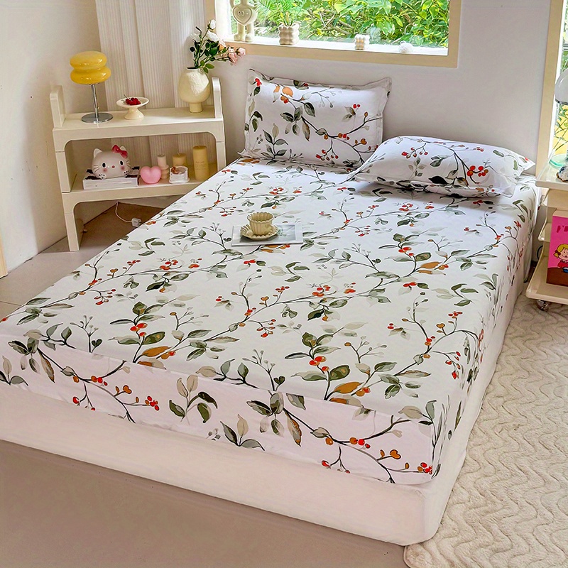 3피스 프린트 침구 세트, 부드럽고 편안함, 침실, 게 - Bed Sheet Microfiber 리뷰 및 가격