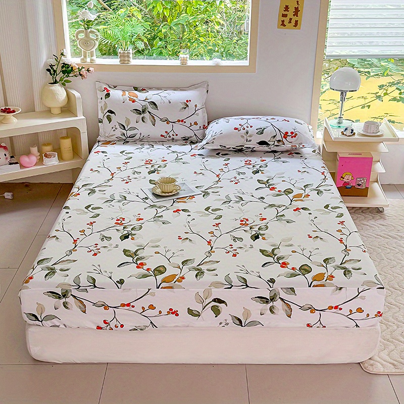 3피스 프린트 침구 세트, 부드럽고 편안함, 침실, 게 - Bed Sheet Microfiber 리뷰 및 가격