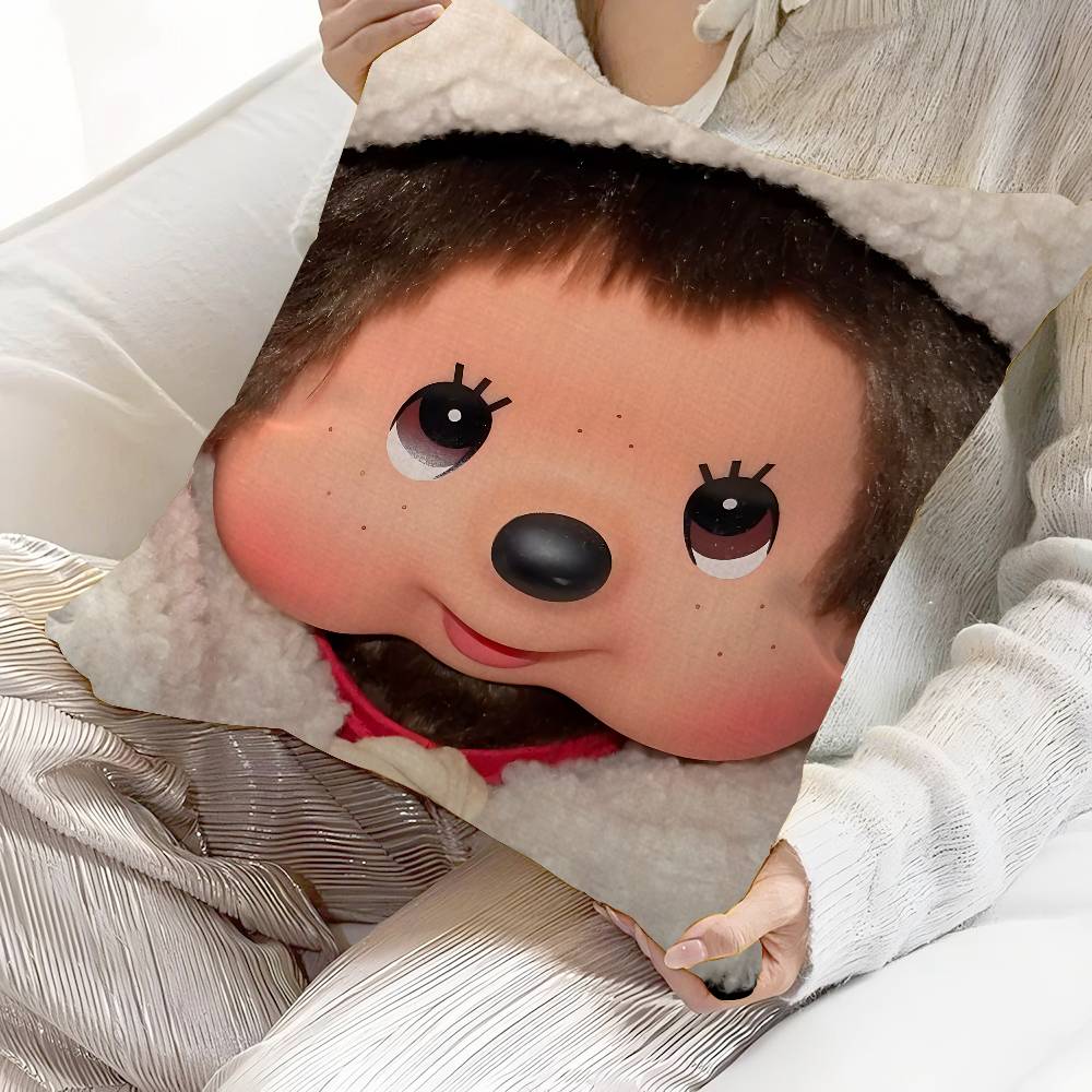 M-Monchhichi 귀여운 베개 애니메이션 베개 소 - Home Fashion Textiles 리뷰 및 가격