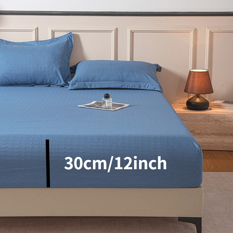 새로운 엠보싱 브러쉬드 마이크로화이버 피티드 시트 딥  - Bed Sheet Microfiber 리뷰 및 가격