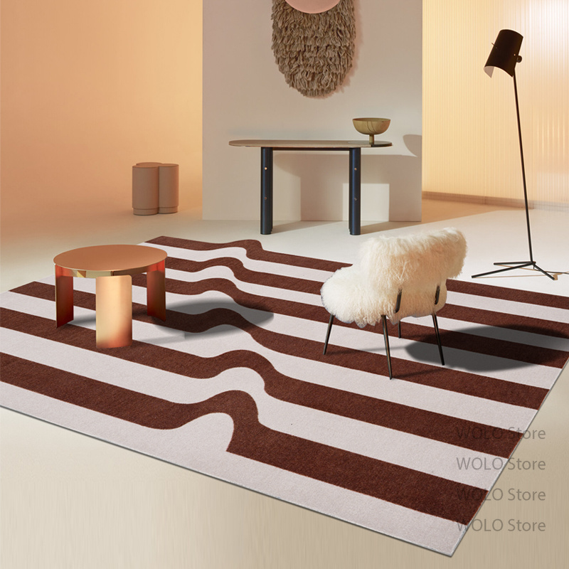 북유럽 거실 장식 빈티지 카펫 불규칙한 빨 수있는 바닥 - Home Textiles Plaid 리뷰 및 가격