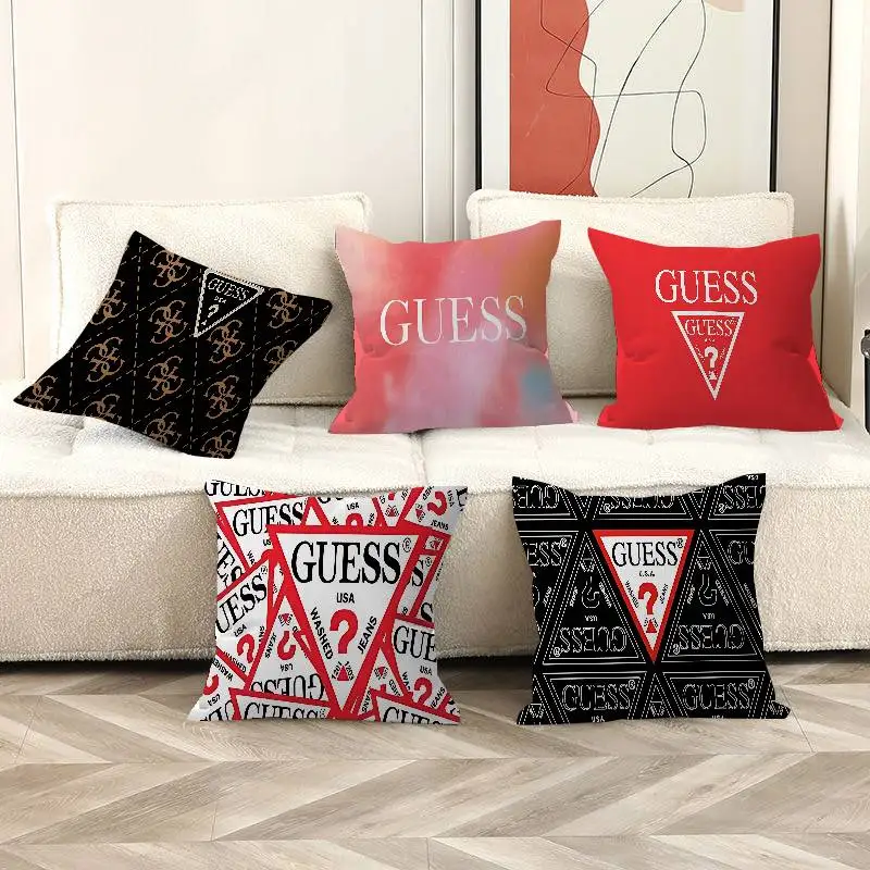 패션 G-Guess-s 맞춤형 베개 커버 어린이 침실  - Home Textiles Plaid 리뷰 및 가격