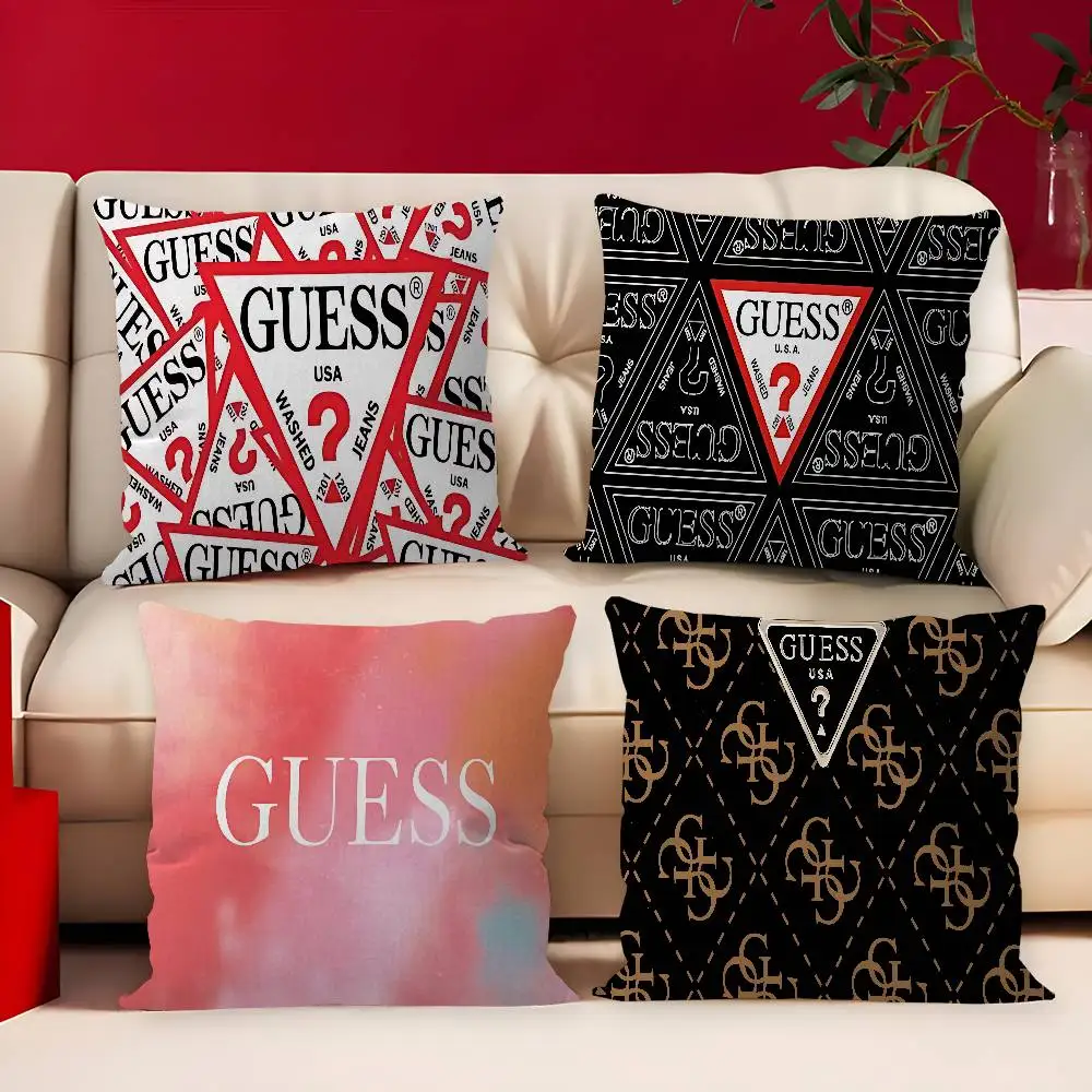 패션 G-Guess-s 맞춤형 베개 커버 어린이 침실  - Home Textiles Plaid 리뷰 및 가격