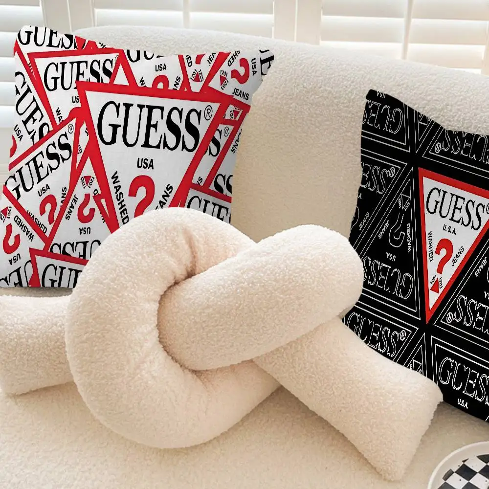 패션 G-Guess-s 맞춤형 베개 커버 어린이 침실  - Home Textiles Plaid 리뷰 및 가격