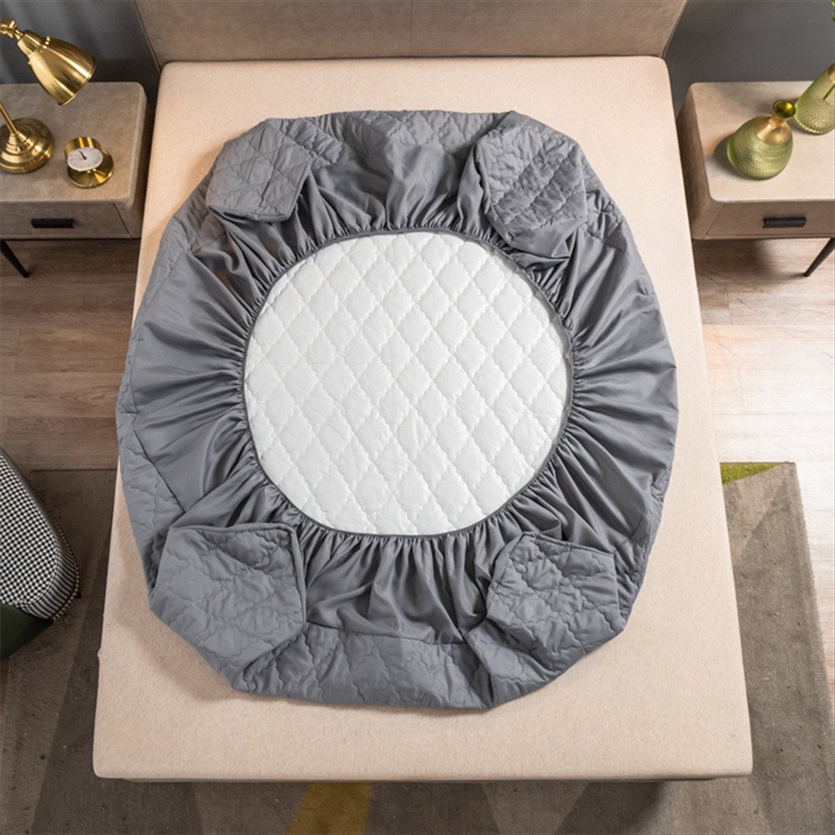 방수 맞춤형 침대 시트, 매트리스 패드 부드러운 마이크 - Bed Sheet Microfiber 리뷰 및 가격