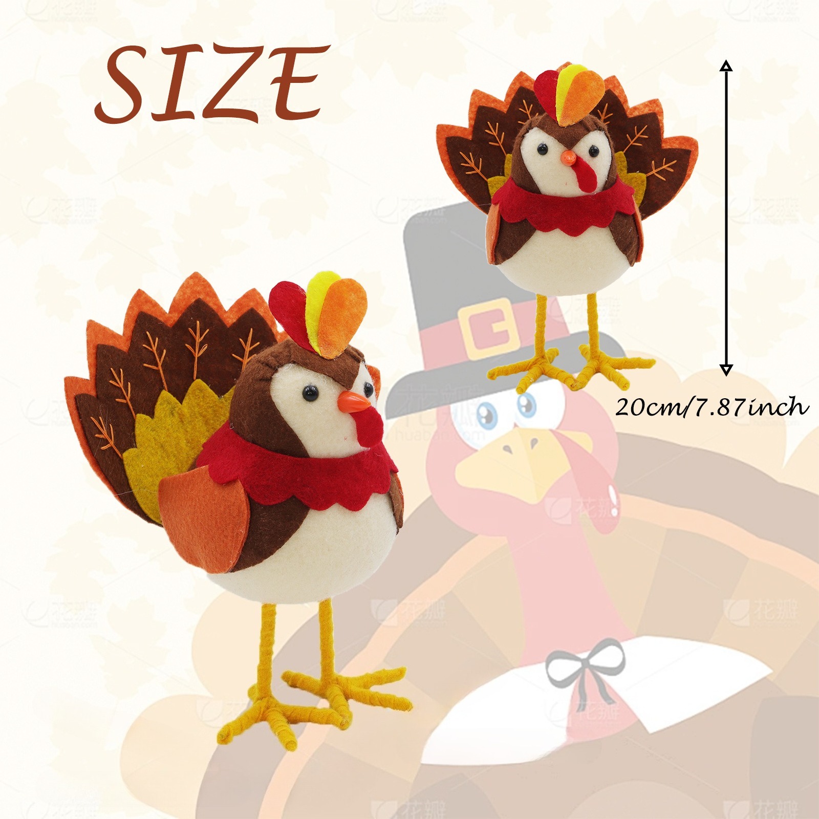 추수감사절 칠면조 장식품, 새 장식, 가을 테이블 장식 - Home Textiles Turkey 리뷰 및 가격