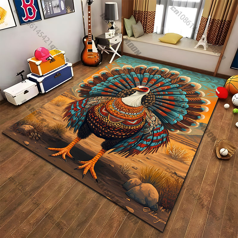 터키 문플라워 카펫 요가 거실 룸 데코 어린이용 크롤링 - Home Textiles Turkey 리뷰 및 가격