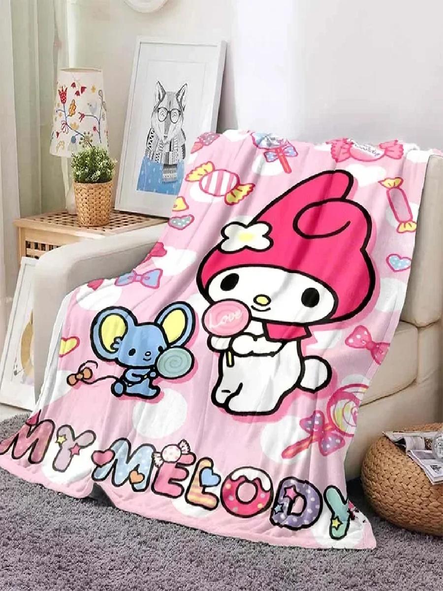 대형 마이멜로디 헬로키티 담요 부드러운 플란넬 따뜻한  - Home Fashion Textiles 리뷰 및 가격