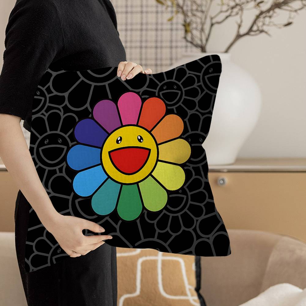 패션 M-Murakamis T-Takashi 아트 베개 - Home Fashion Textiles 리뷰 및 가격