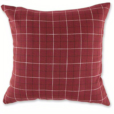 홈 장식 격자 무늬 패턴 장식 던져 베개 커버 패턴 쿠 - Home Textiles Plaid 리뷰 및 가격